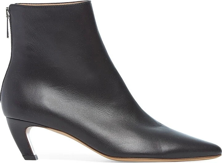 Women's Clayton 50MM Leather Ankle Boots - Black - Size 6