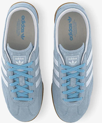 Womens Clear Sky Gazelle Suede Low-Top Trainers Eur 39.5 / 6.5 Uk Women - Image 2