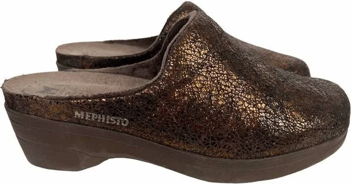 Women's Clogs In Bronze Crash