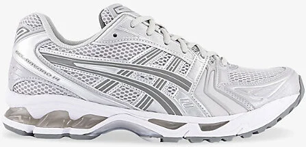 Womens Cloud Grey Clay Grey Gel-Kayano 14 Mesh Low-Top Trainers Eur 41 / 8 Uk Women