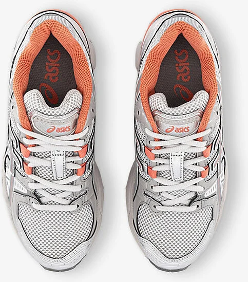 Womens Cloud Grey Clay Grey Gel Nimbus 9 Woven Trainers 7 - Image 2