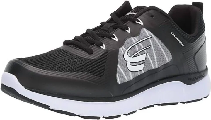 Women's Cloudwalker Sneaker - Medium Width In Black/white