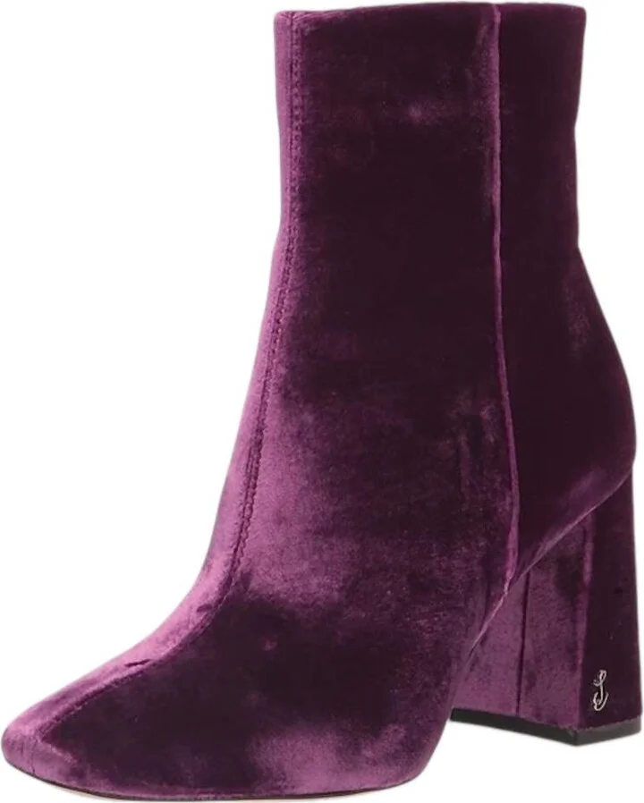 Women's Codie Ankle Bootie In Deep Orchid