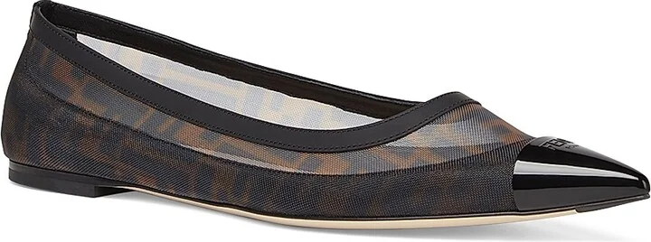 Women's Colibri FF Ballerina Flats - Tabacco Nero - Size 5 - Image 2