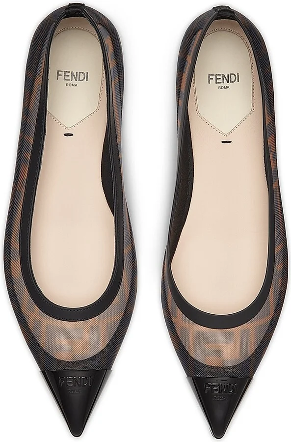 Women's Colibri FF Ballerina Flats - Tabacco Nero - Size 5 - Image 4