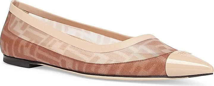 Women's Colibri FF Ballerina Flats - Tabacco Nero - Size 5 - Image 5