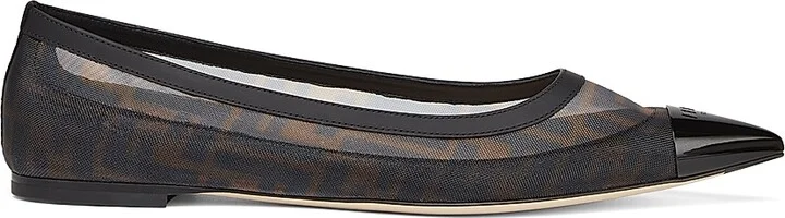 Women's Colibri FF Ballerina Flats - Tabacco Nero - Size 5