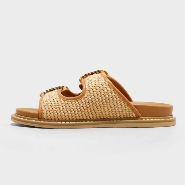 Women's Collin Slide Sandals - Universal Thread™ : Slip-On, Contoured Footbed, Cushioned Insole, Open Toe - Image 2
