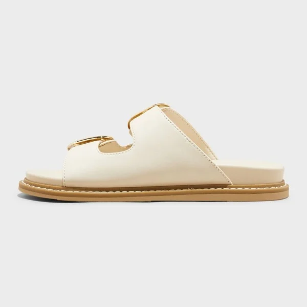 Women's Collin Slide Sandals - Universal Thread™ : Slip-On, Contoured Footbed, Cushioned Insole, Open Toe - Image 3