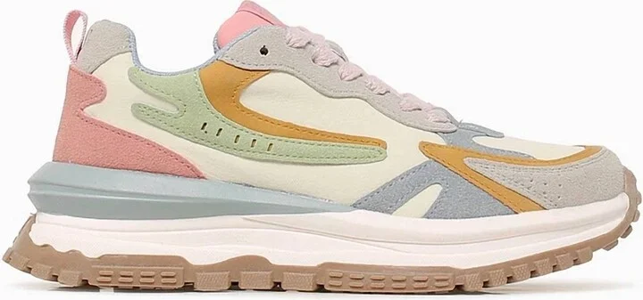 Women's Color Block Chunky Sneakers In Pastel