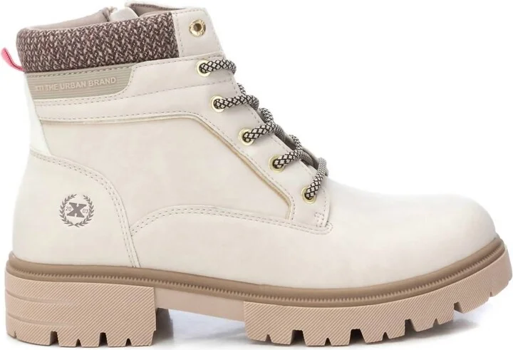 Women's Combat Booties In Ice