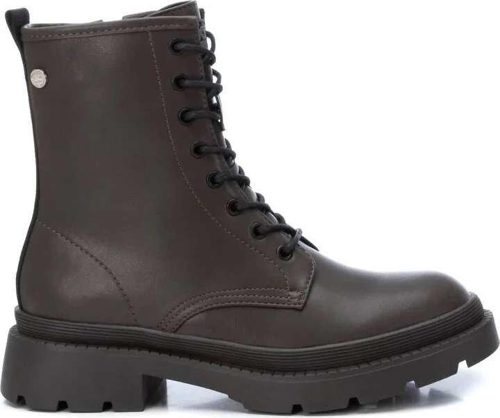 Women's Combat Booties In Open Green