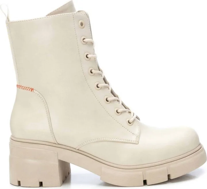 Women's Combat Boots In Ice