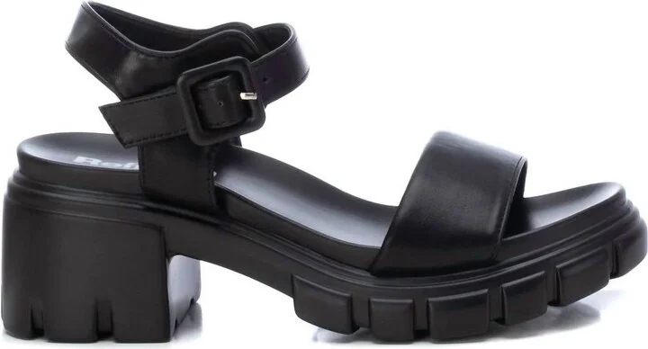 Women's Combat Sandals In Black