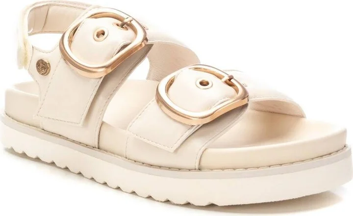 Women's Comfort Double Strap Sandals By Xti - Image 2