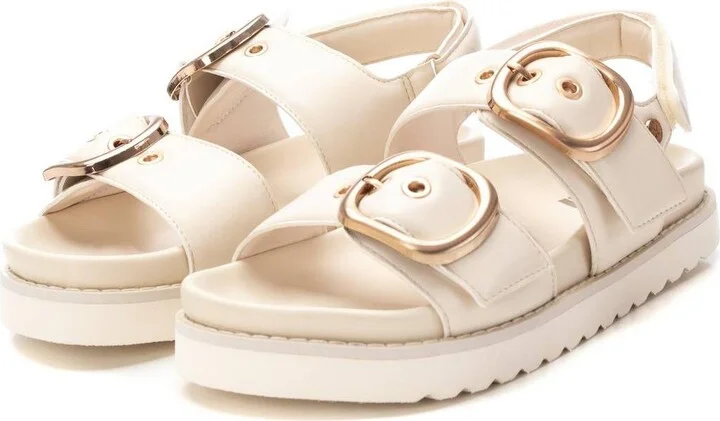 Women's Comfort Double Strap Sandals By Xti - Image 5