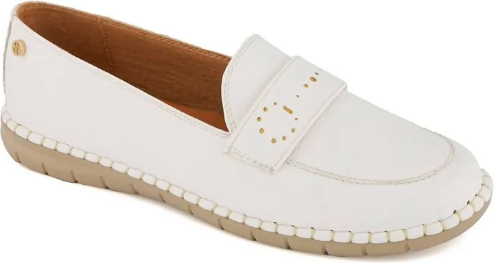 Women's Comfort Moccassins Shoes In White