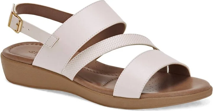 Women's Comfort Slingback Sandals In White