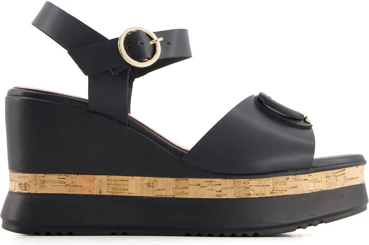 Women's Comfort Wedge Heeled Ankle Strap Sandals