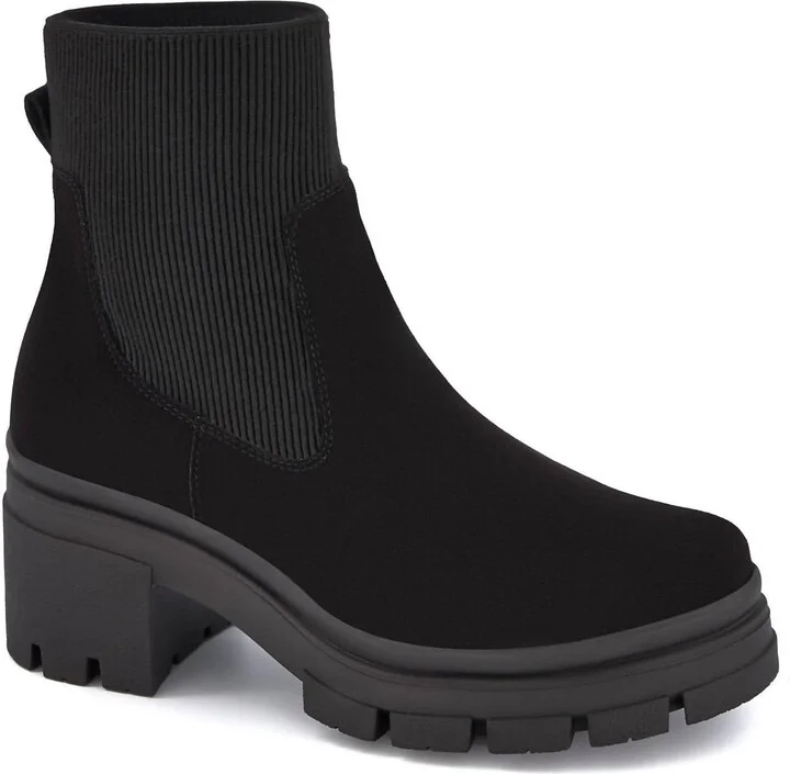 Women's Comfortech Textile Boots In Black