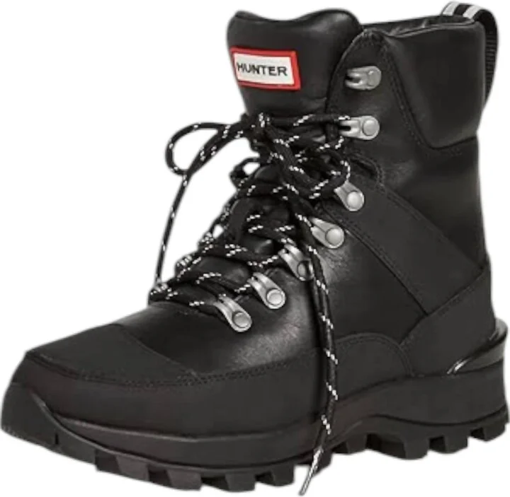 Women's Commando Boots In Black