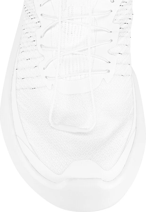 Women's Comme des Garçons x Salomon Pulsar Platform Sneakers - White - Size 11.5 - Image 4