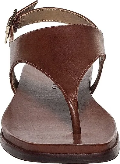 Women's Concord Leather Wedge Sandals - Black - Size 6 - Image 9