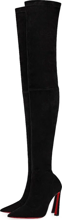 Women's Condora Botta Alta 100MM Over the Knee Boots - Black - Size 6.5 - Image 2
