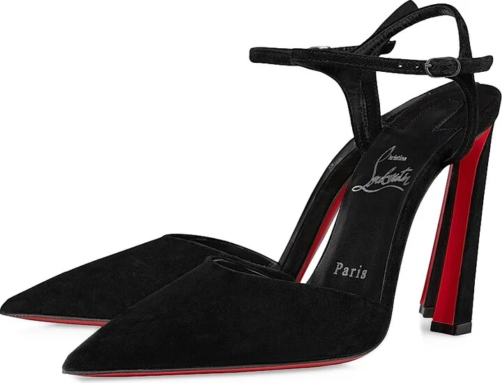Women's Condora Riviera Veau Velours 100MM Pumps - Black - Size 10 - Image 2