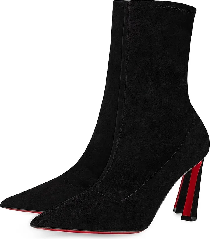 Women's Condora Stretch 85MM Leather Boots - Black - Size 6 - Image 2