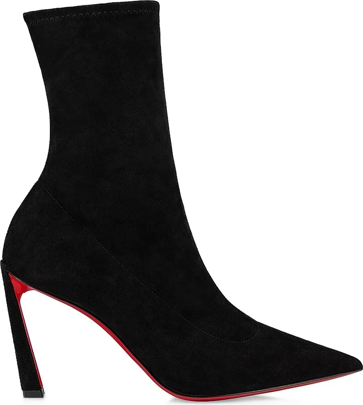Women's Condora Stretch 85MM Leather Boots - Black - Size 6