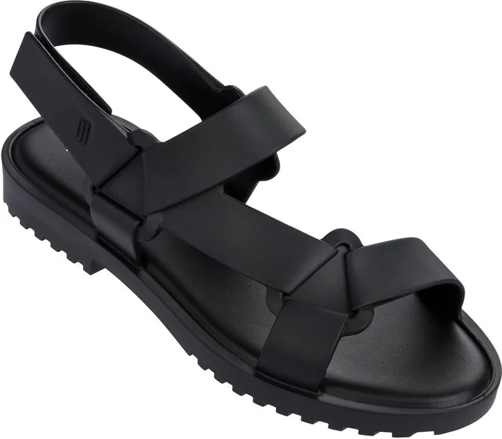 Women's Connected Sandal In Black