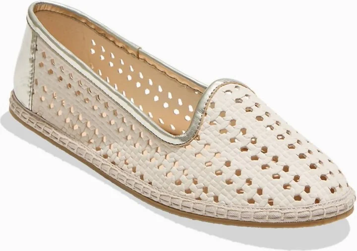 Women's Conwell Slip-On Loafer In Ivory/platinum