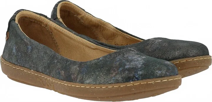 Women's Coral Fantasy Flat Shoes In Carbon