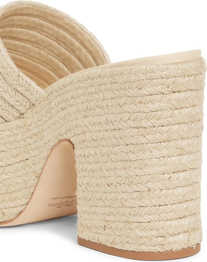 Women's Corda 110MM Jute Platform Clogs - Natural - Size 10 - Image 3