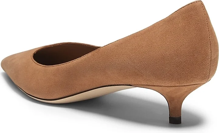 Women's Core Amelia 35MM Kitten-Heel Pumps - Toffee - Size 5 - Image 3