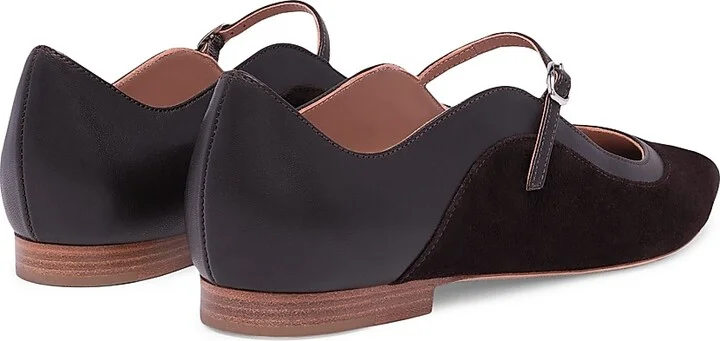 Women's Cornina Suede Flat Pumps - Ebony Ebony - Size 10 - Image 3