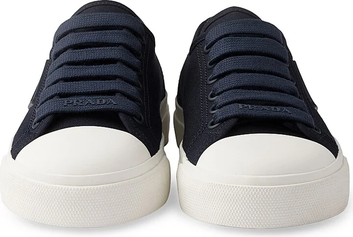 Women's Cotton Gabardine Sneakers - Grey - Size 7 - Image 11