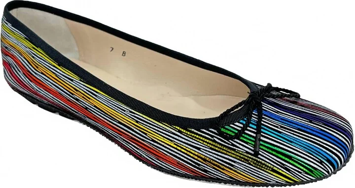 Women's Country Ballet Flats In Rainbow