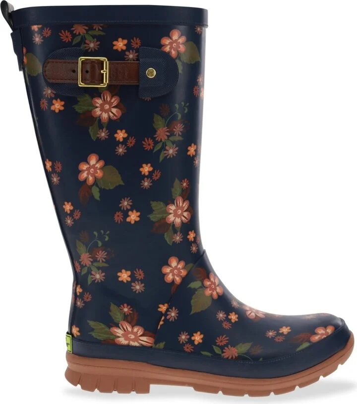 Women's Country Bloom Tall Rain Boot