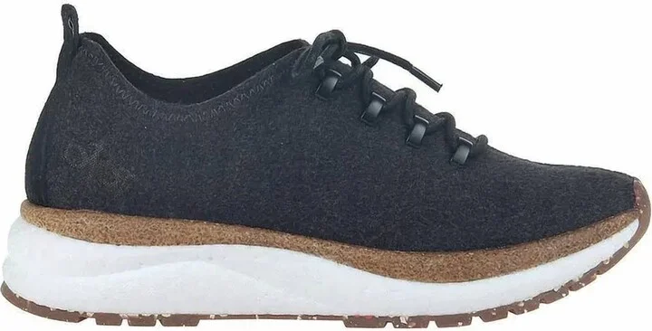 Women's Courier Sneaker In Charcoal
