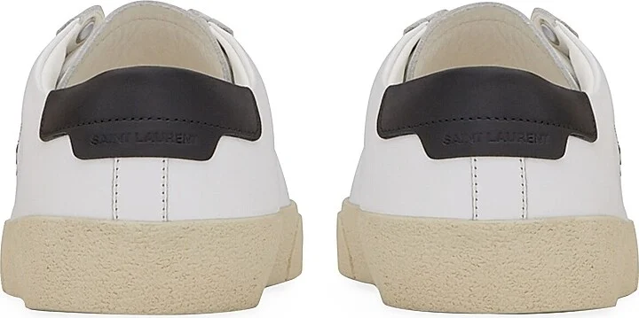 Women's Court Classic SL-06 Embroidered Sneakers - Optic White - Size 5 - Image 3