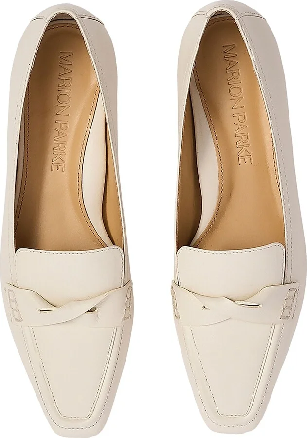 Women's Courtney Loafers - Light Cream - Size 5 - Image 2