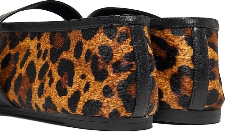 Women's Courtney Printed Calf Hair Ballet Flats - Leopard - Size 6.5 - Image 3
