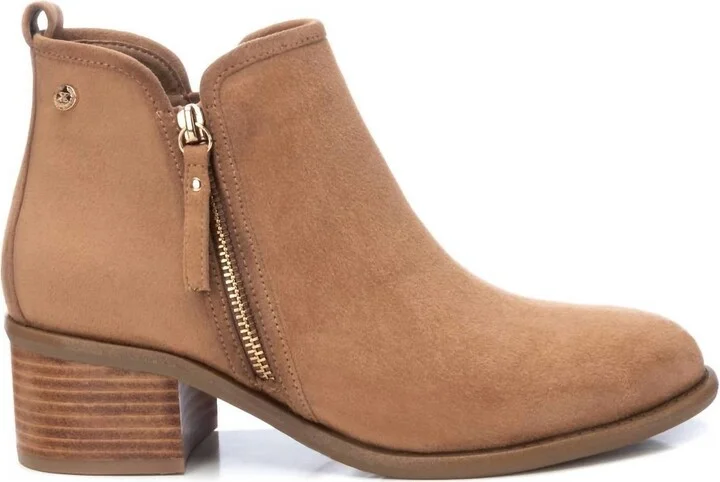 Women's Cowboy Booties In Beige