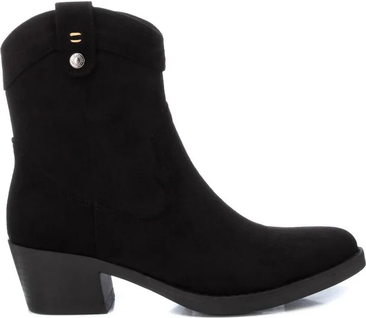 Women's Cowboy Booties In Black