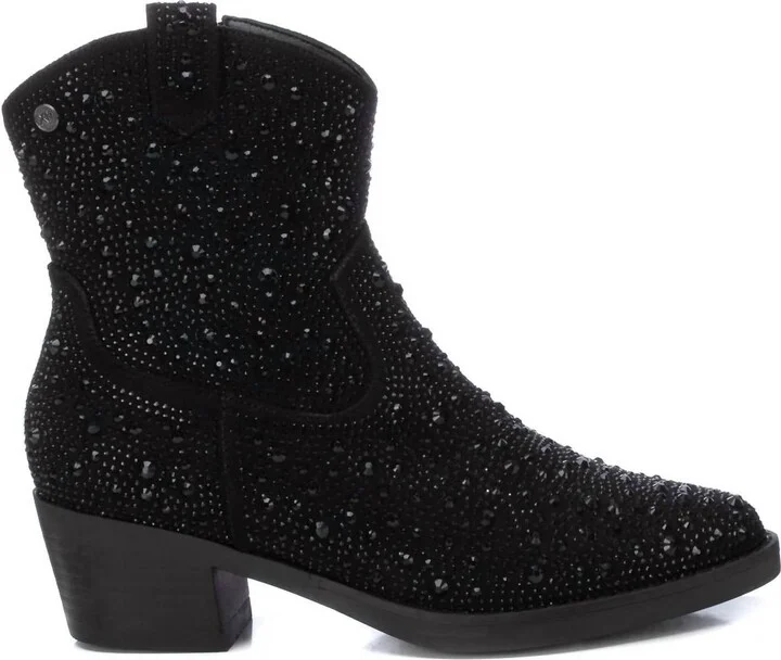 Women's Cowboy Booties In Black