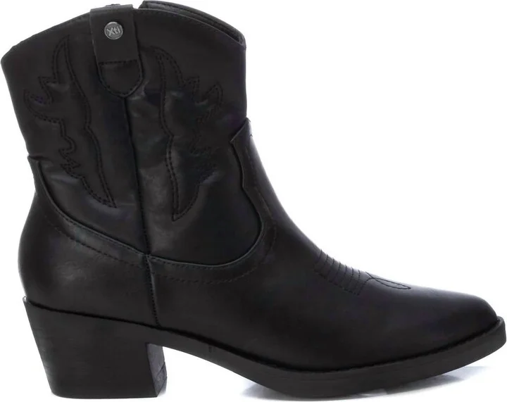 Women's Cowboy Booties In Black