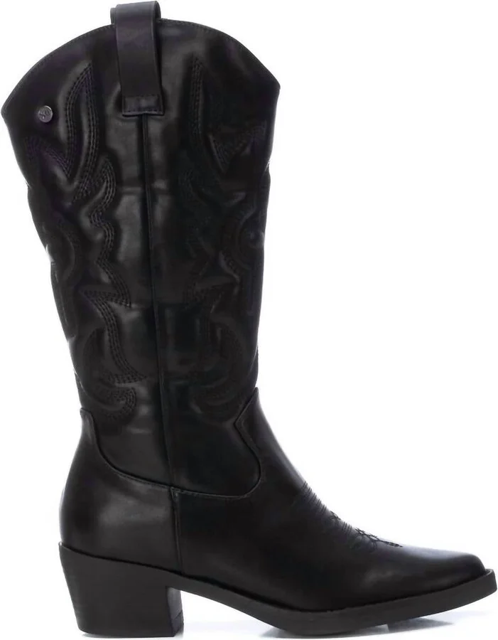 Women's Cowboy Boots In Black