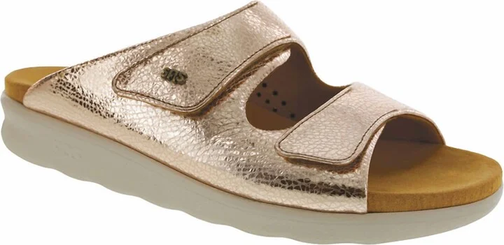Women's Cozy Sandals In Copper